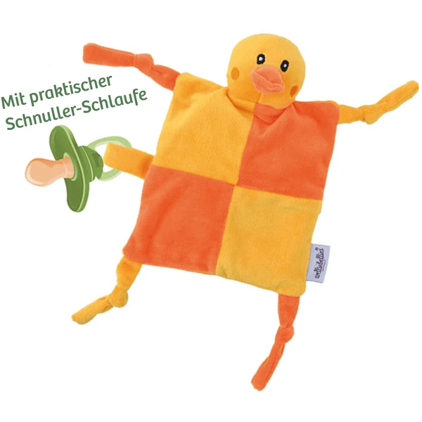 Welliebellies ® Knuffeldoekje Eend - Afbeelding 4