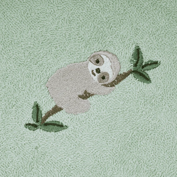 WÖRNER SÜDFROTTIER Badhanddoek Luiaard Hello Liv - Afbeelding 2