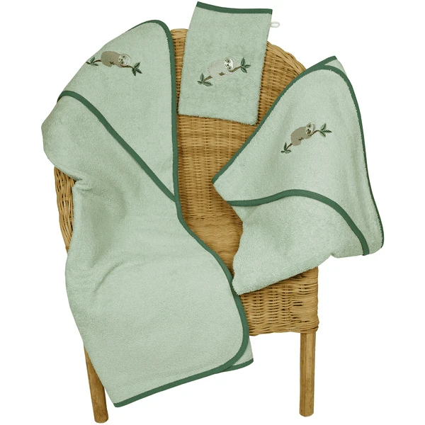 WÖRNER SÜDFROTTIER Badhanddoek Luiaard Hello Liv - Afbeelding 3