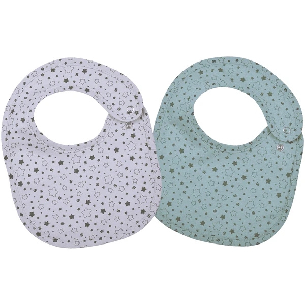 WÖRNER SÜDFROTTIER Drukknop Flatz Sterren Ijsblauw Set Van 2 22 X 29 Cm - Afbeelding 2