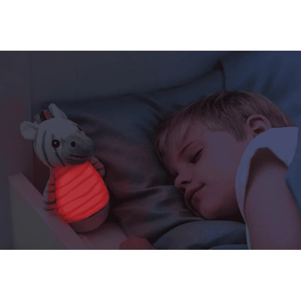 ZAZU Staande Pop Nachtlampje Zebra Zack - Afbeelding 5