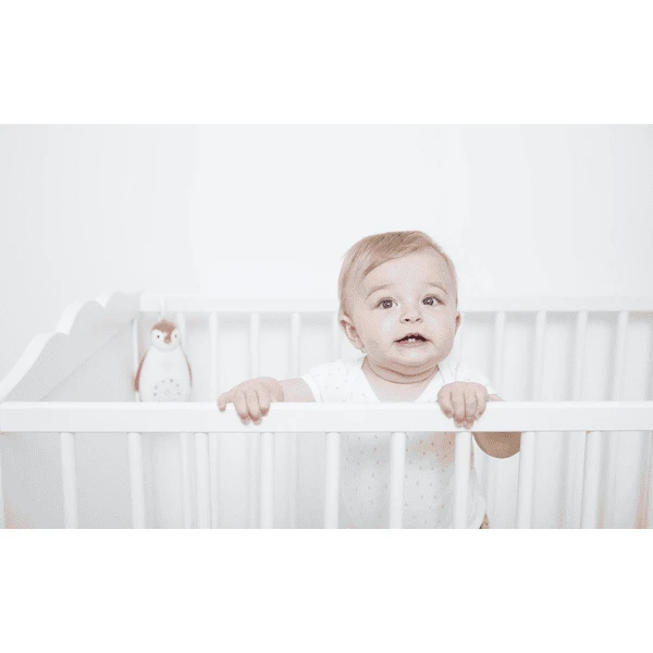 ZAZU ZOE - The Penguin Bluetooth Music Box Met Night Light Grey - Afbeelding 2